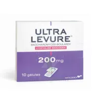 Ultra-levure 200 Mg Gélules Plq/10 à DIJON