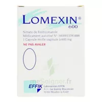 Lomexin 600 Mg Caps Molle Vaginale Plq/1 à DIJON