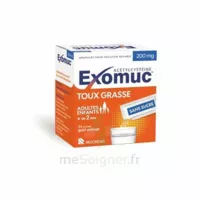 Exomuc 200 Mg, Granulés Pour Solution Buvable En Sachet 24 Sachets/3g à DIJON
